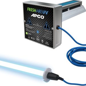 APCO Dual In-Duct Air Purifier w/ Carbon Matrix & Secondary lamp